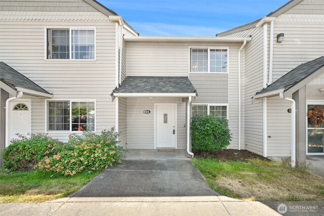 4243 Wintergreen Cir Unit 134, Bellingham, WA 98226 - view of front of house with roof with shingles