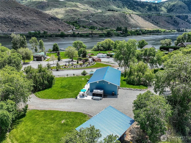 876 1st St, Chelan Falls, WA 98817 - view of subject property featuring a water and mountain view