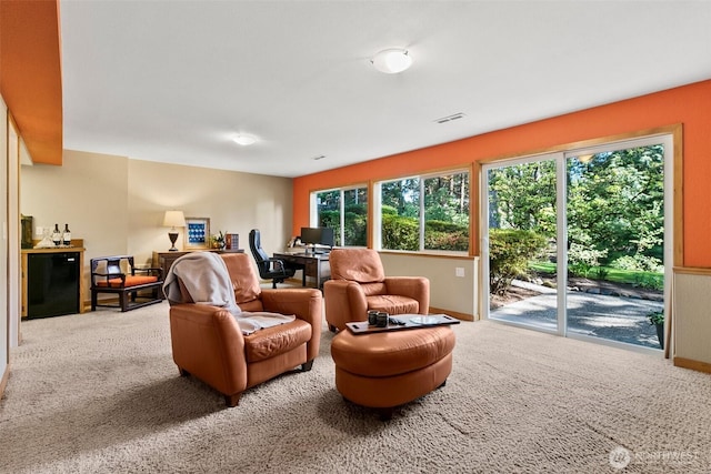 24264 133rd Ave SE, Kent, WA 98042 - carpeted living area featuring visible vents