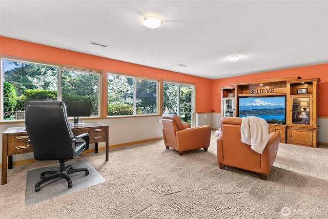 24264 133rd Ave SE, Kent, WA 98042 - interior space with baseboards, visible vents, and carpet flooring