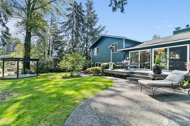24264 133rd Ave SE, Kent, WA 98042 - view of yard with a deck