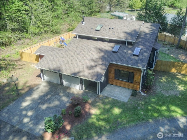 5350 Aspinwall Ct NW, Olympia, WA 98502 - view from above of property
