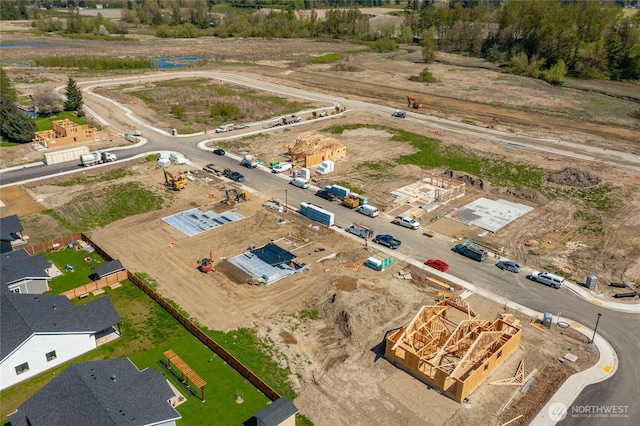 710 E 5th St, Nooksack, WA 98276 - drone / aerial view