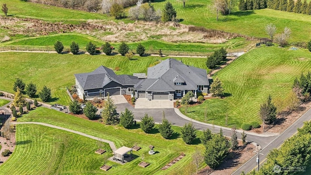 drone / aerial view