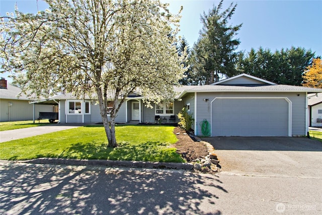 21221 SE 271st Pl, Maple Valley, WA 98038 - view of front facade with an attached garage, driveway, and a front lawn