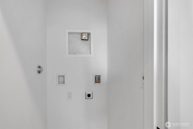 431 19th Ave E, Seattle, WA 98112 - clothes washing area featuring electric dryer hookup and hookup for a washing machine