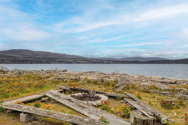 840 Beckett Point Rd, Port Townsend, WA 98368 - property view of water featuring a mountain view