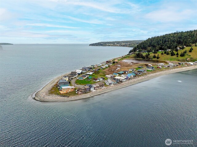 840 Beckett Point Rd, Port Townsend, WA 98368 - drone / aerial view with a water view