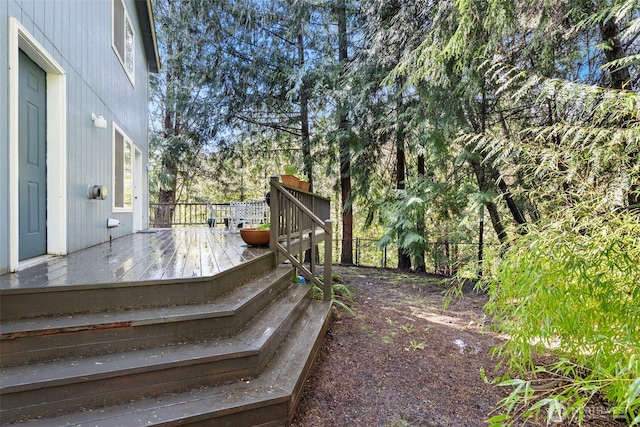 2336 Killarney Ct NW, Olympia, WA 98502 - view of wooden deck