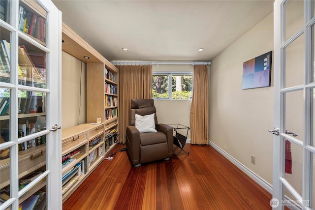2139 SW 316th St, Federal Way, WA 98023 - sitting room featuring baseboards, recessed lighting, and wood finished floors