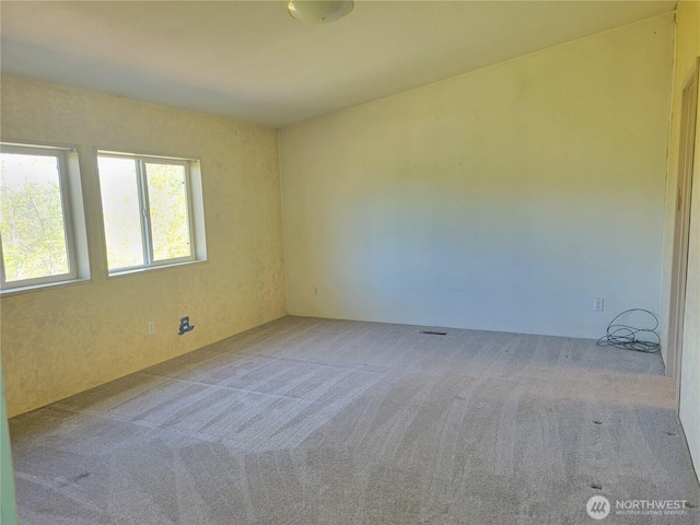 spare room with carpet flooring