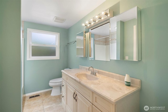 2607 SE 138th Loop, Vancouver, WA 98683 - full bath with vanity, a shower, and tile patterned flooring