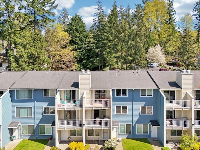 view of property