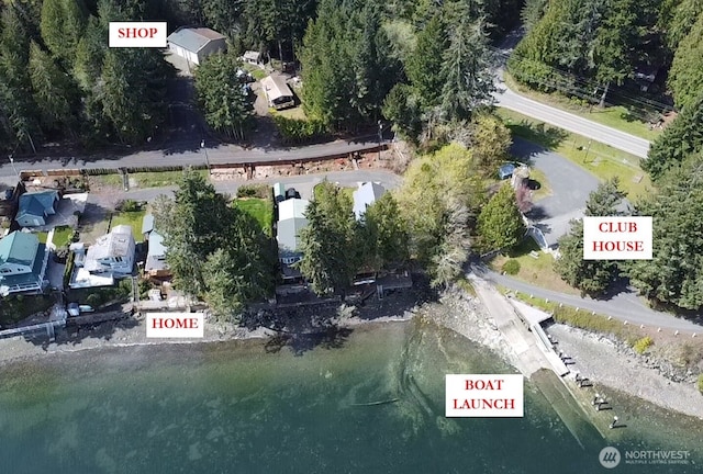 drone / aerial view