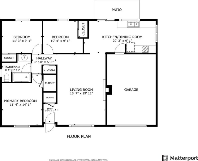 view of layout