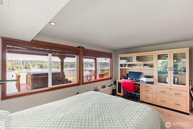 14407 Goodrich Dr NW, Gig Harbor, WA 98329 - bedroom featuring recessed lighting and visible vents