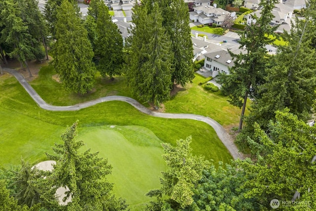 2003 Mill Pointe Dr SE, Mill Creek, WA 98012 - aerial view of residential area featuring a local golf course