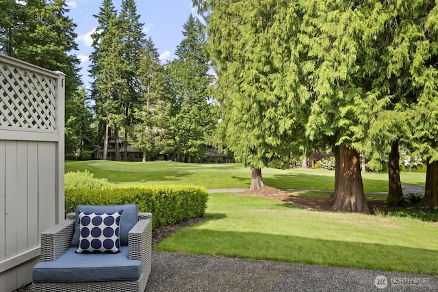 2003 Mill Pointe Dr SE, Mill Creek, WA 98012 - view of grassy yard featuring view of golf course