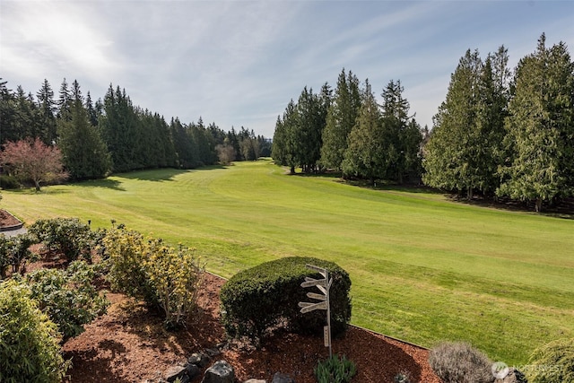 6250 Woodcock Rd, Sequim, WA 98382 - view of green lawn featuring view of golf course