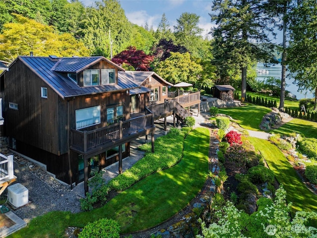 486 W Lake Samish Dr, Bellingham, WA 98229 - view from above of property