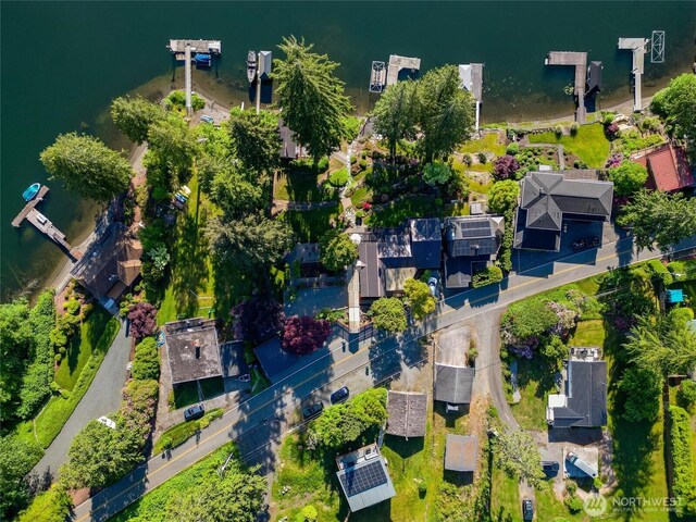 486 W Lake Samish Dr, Bellingham, WA 98229 - aerial view of property and surrounding area