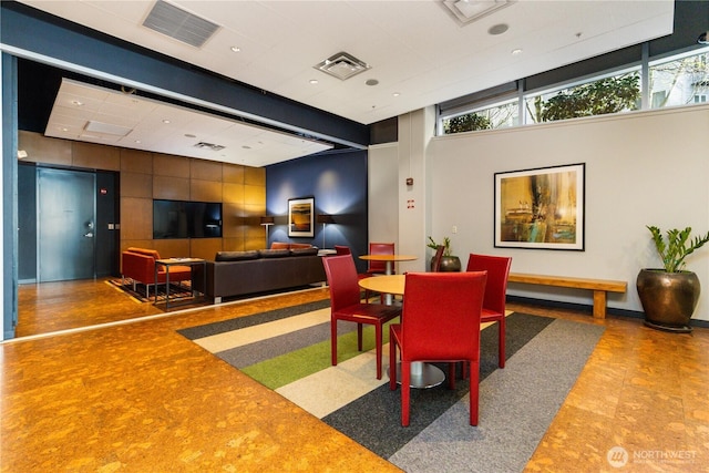3104 Western Ave Unit 603, Seattle, WA 98121 - dining area featuring visible vents