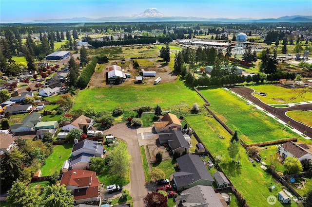 birds eye view of property featuring a residential view