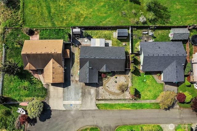 drone / aerial view