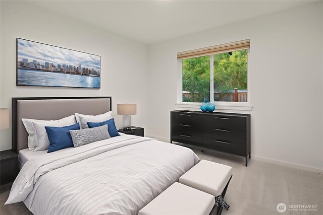 16515 26th St E, Lake Tapps, WA 98391 - bedroom with light carpet and baseboards