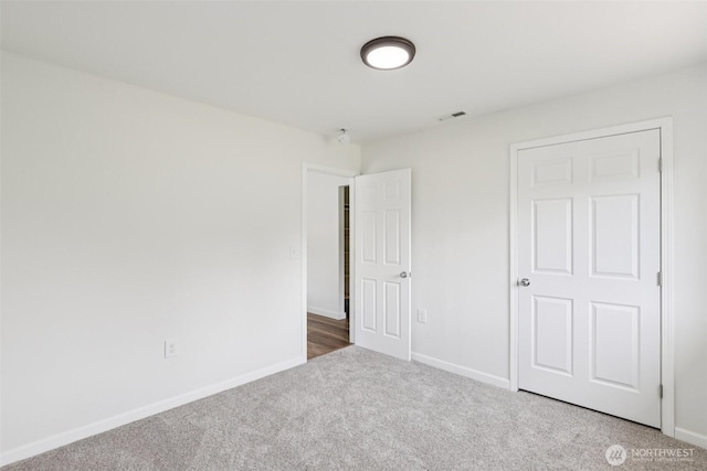 3718 NE Everett St, Camas, WA 98607 - unfurnished bedroom featuring carpet and baseboards