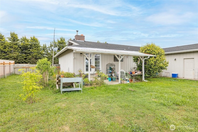 9941 Old Olympic Hwy, Sequim, WA 98382 - rear view of property featuring a chimney and roof with shingles