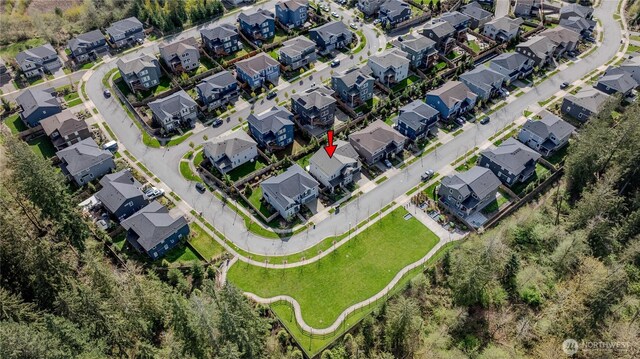 29027 NE 156th St, Duvall, WA 98019 - bird's eye view with a residential view