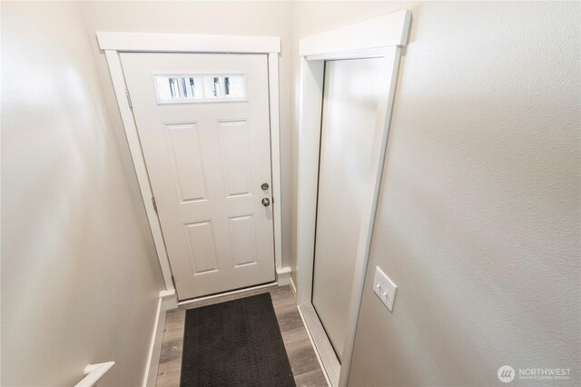 1848 Eastgate Loop, Ferndale, WA 98248 - entryway featuring baseboards and wood finished floors