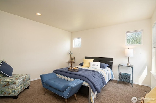 1304 H Ave, Anacortes, WA 98221 - carpeted bedroom with baseboards and recessed lighting