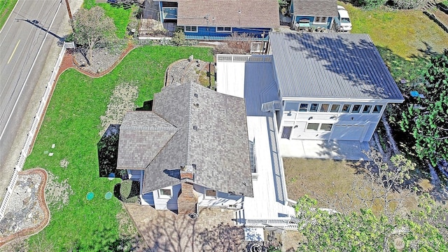 drone / aerial view