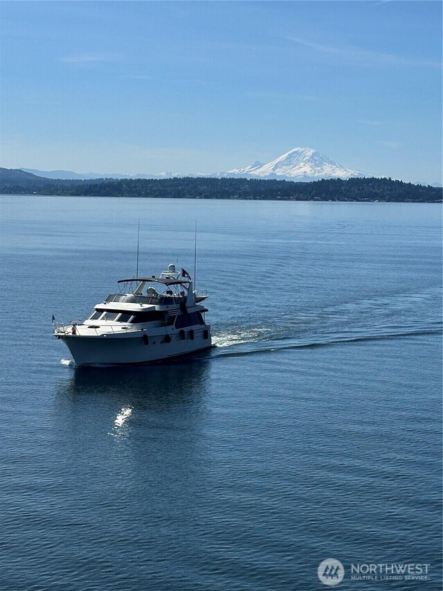 2360 43rd Ave E Unit 415, Seattle, WA 98112 - water view featuring a mountainous background