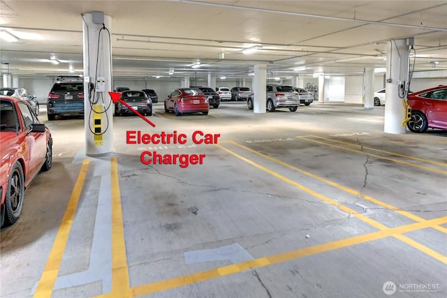500 106th Ave NE Unit 3109, Bellevue, WA 98004 - view of parking garage