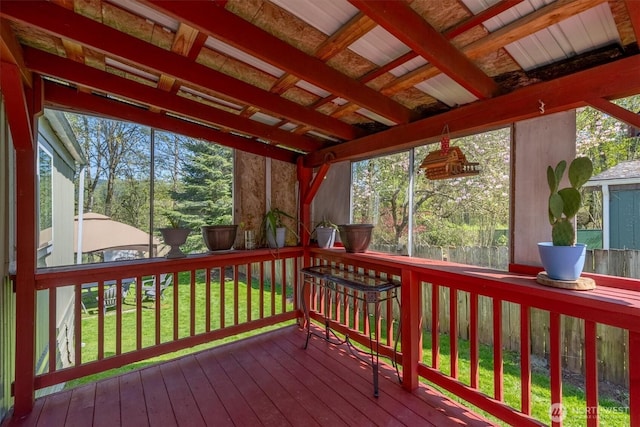 157 Camelot Dr, Castle Rock, WA 98611 - wooden deck with a yard