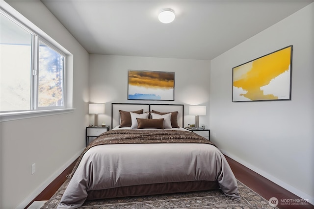 2322 157th Street Ct E, Tacoma, WA 98445 - bedroom with baseboards and wood finished floors