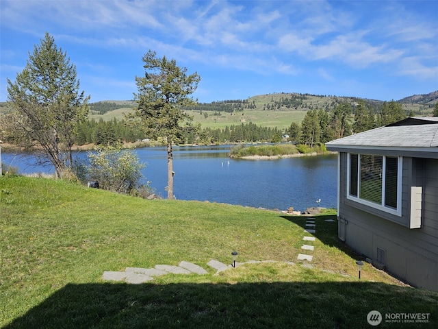 property view of water