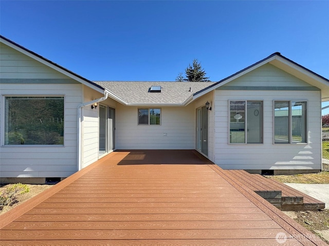 462 E Runnion, Sequim, WA 98382 - view of wooden terrace