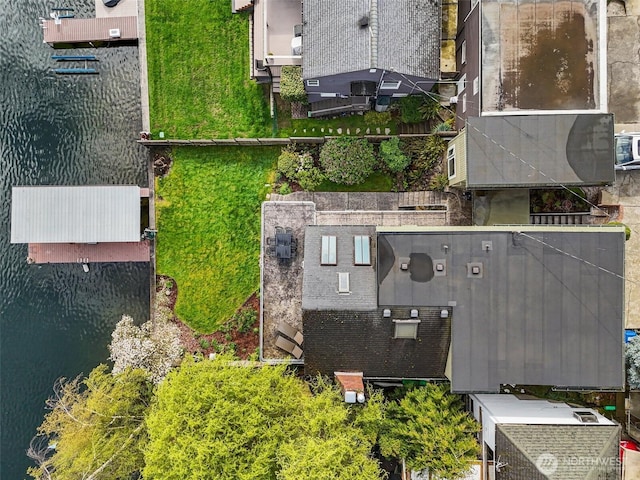 drone / aerial view
