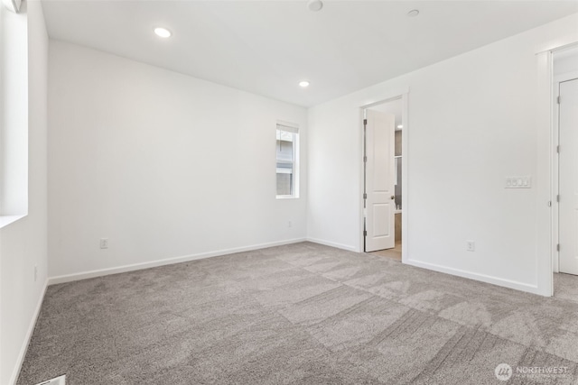 20519 97th Ave E Unit 26, Graham, WA 98338 - unfurnished room with carpet flooring, baseboards, and recessed lighting