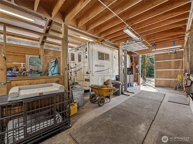27709 293rd Ave SE, Ravensdale, WA 98051 - garage featuring a workshop area