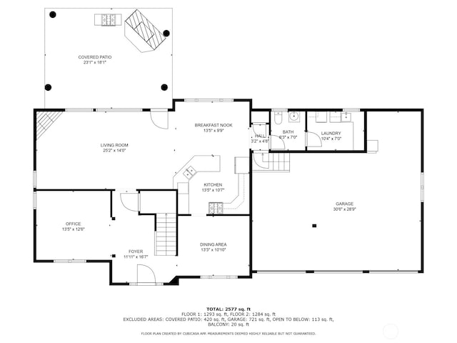 6725 Mirror Ct SE, Olympia, WA 98513 - floor plan