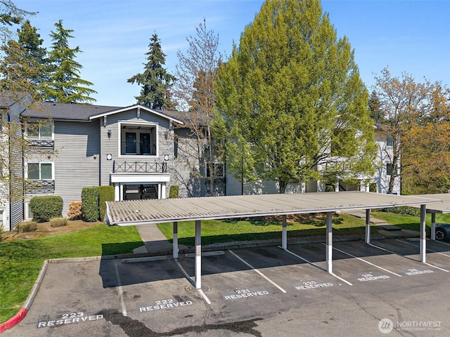 15415 35th Ave W Unit C304, Lynnwood, WA 98087 - view of partially covered parking lot