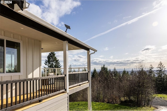 17908 NE 391st St, Amboy, WA 98601 - view of wooden deck