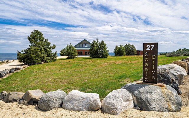 27 Scenic Dr, Brewster, WA 98812 - view of green lawn featuring a water view