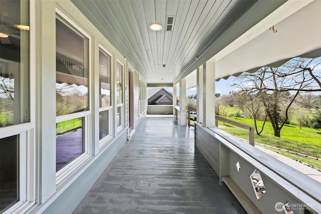 4723 Parker Rd E, Sumner, WA 98390 - exterior space with a porch and visible vents