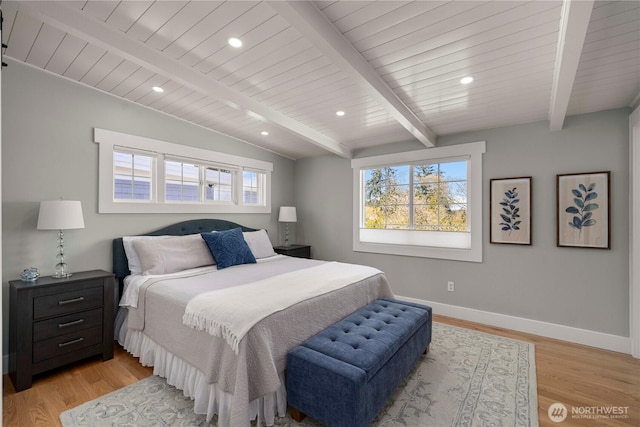 7501 Stinson Ave, Gig Harbor, WA 98335 - bedroom with light wood finished floors, baseboards, and recessed lighting